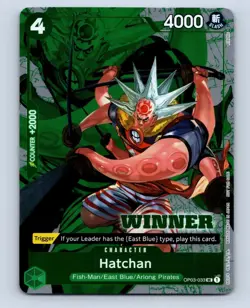 Hatchan - OP03-033 - Winner Pack Vol. 6 One Piece Promo - Image 1