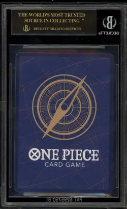 One Piece CCG Marshall.D.Teach 3rd Ann. Alt Art OP09-093 BGS 10 BLACK LABEL - Image 2
