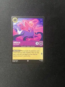 Disney Lorcana Ursula Voice Stealer 44/204 En 9 NM - Image 1