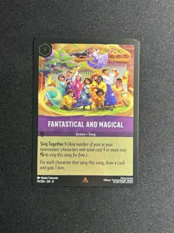 Disney Lorcana Fantastical And Magical 79/204 En 8 NM Cold Foil - Image 1
