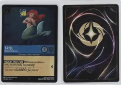 2023 Disney Lorcana - The First Chapter 1 Foil Ariel Whoseit Collector #137 - Image 3