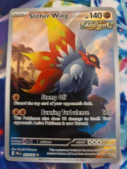 Slither Wing - 203/182 - Pokemon Paradox Rift Illustration Rare Card NM - Image 1