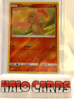 PACK FRESH Pokemon TCG Cards Charmander 12/181 Team Up Reverse Holo G - Image 1