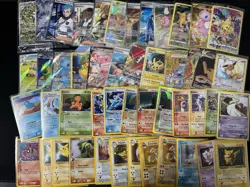 Pokemon 150 Card Binder Collection Lot SIR, IR, SR, VINTAGE, AND MORE Charizard - Image 1