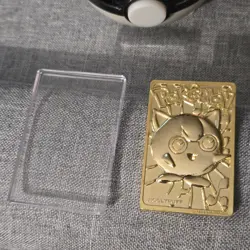 23k Gold Plated Ltd Ed Pokemon Trading Cards Lot Of 3 Jigglypuff Charizard + UUU - Image 3