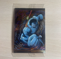 PREORDER Monkey D. Luffy No.8-22 Japanese One Piece Wafer Card Sealed - Image 1