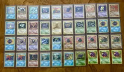 Lot Of 78/62 Fossil Set 1st Edition WOTC Pokemon Cards - Image 1