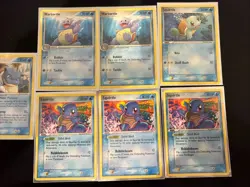 Squirtle Wartortle Blastoise Crystal Guardians Pokemon Card Lot TCG 2006 - Image 3
