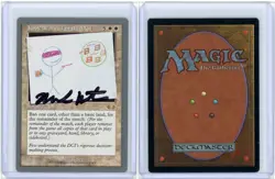 Look at Me, I'm the DCI Unglued Signed Mark Rosewater MTG - Image 3