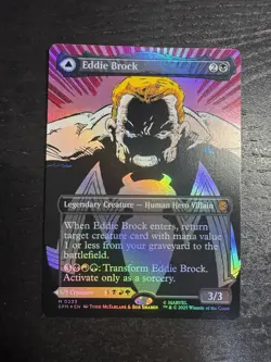 Eddie Brock Venom, Lethal Protector V.2 FOIL ENG Near Mint Mtg Spiderman - Image 1