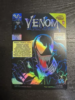 Eddie Brock Venom, Lethal Protector V.2 FOIL ENG Near Mint Mtg Spiderman - Image 2