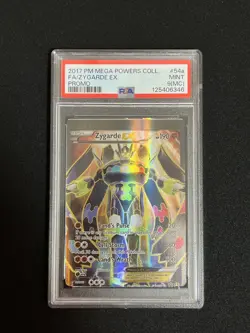 Pokemon Mega Powers Collection Miscut Zygarde EX PSA 9 (mc) Promo #54A 1/1 - Image 1