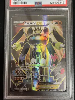 Pokemon Mega Powers Collection Miscut Zygarde EX PSA 9 (mc) Promo #54A 1/1 - Image 2