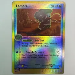 Lombre 45/100 Reverse Holo EX Sandstorm LP Uncommon Pokemon Card - Image 1