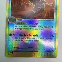 Lombre 45/100 Reverse Holo EX Sandstorm LP Uncommon Pokemon Card - Image 3