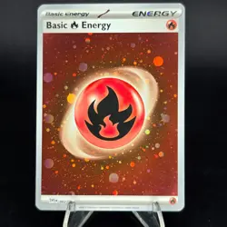 HD COSMOS HOLO Basic Fire Energy SVE 002 - Pokemon 151 - Image 1