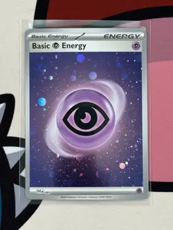 Basic Psychic Energy - HD Cosmo Holo - SWIRL - Pokemon 151 - Image 1