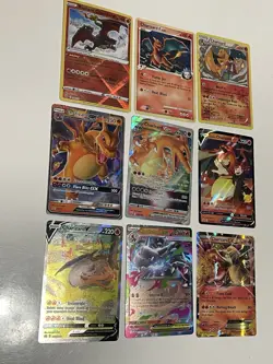 Pokemon charizard V ex promo full art and more Lot Of 9 - Image 2