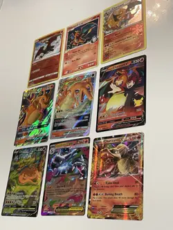 Pokemon charizard V ex promo full art and more Lot Of 9 - Image 4
