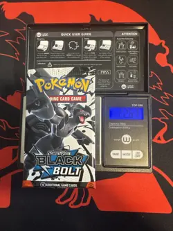 22.67g Heavy - Pokemon TCG S&V - Black Bolt Booster Pack! Semi GOD U - Image 1