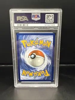 Pokemon Destined Rivals Gold Team Rockets Mewtwo EX Hyper Rare 240/182 PSA 9 - Image 4