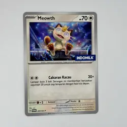2x Meowth Promo 201/SV-P & 364/S-P | Pokemon TCG Indonesia Limited Campaign! - Image 2