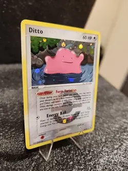 Pokemon TCG Ditto EX FireRed & LeafGreen Reverse Holo Card 4/112 - Image 3