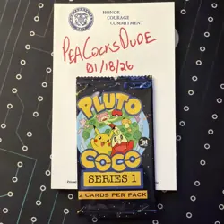 Pluto Coco Pokemon non-TCG UNOPENED SEALED PACK! 1st Edition - Image 1