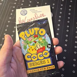 Pluto Coco Pokemon non-TCG UNOPENED SEALED PACK! 1st Edition - Image 4