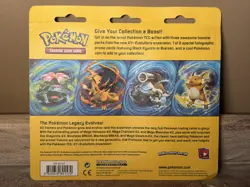 Pokemon TCG XY Evolutions 3 Booster Packs Blister Black Kyurem Promo Coin Sealed - Image 2