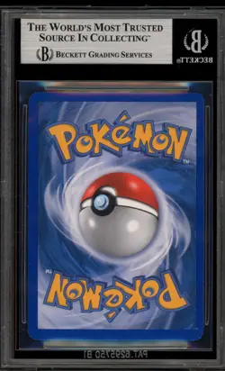 Pokemon Raikou Gold Star EX Unseen Forces Holo Ultra Rare #114 BGS 9 Mint - Image 2
