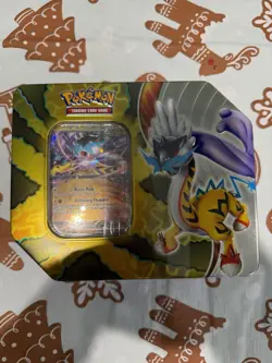 (LOT OF 2) Pokemon TCG Paradox Destinies Tins Iron Boulder & Raging Bolt EX NEW! - Image 1