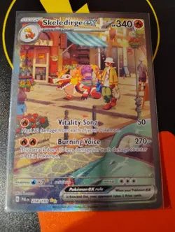 Pokemon Skeledirge EX 258/193 Sv02: Paldea Evolved Illustration Rare Holo 340 HP - Image 1