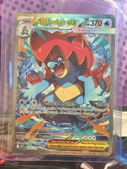 Pokemon TCG Mega Feraligatr EX 274/217 Full Art SIR English Ascended Hero’s - Image 1