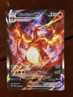 Pokemon Sword & Shield Promo Charizard Vmax SWSH261 Full Art Holo - Image 1