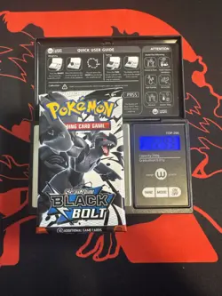 22.93g Heavy - Pokemon TCG S&V - Black Bolt Booster Pack! Semi GOD U - Image 1