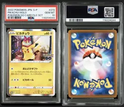 Pikachu Holo 272 2022 Pokemon Japanese S Promo PSA 10 - Image 3
