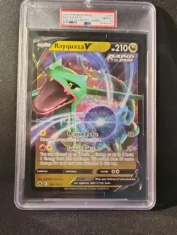 PSA 10 Rayquaza V JUMBO SWSH 100/159 Pokemon Crown Zenith 2024 Sea/Sky Promo - Image 2