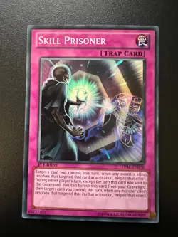 Skill Prisoner LVAL-EN078 Super Rare 1st Edition Near Mint Yugioh - Image 1
