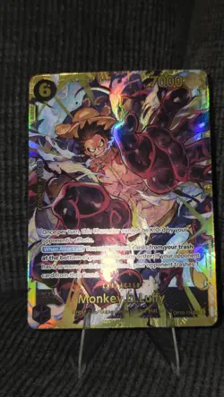 One Piece Royal Blood Monkey D. Luffy OP10-118 Secret Rare Card English Edition - Image 2