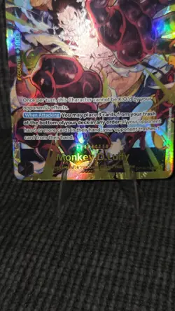 One Piece Royal Blood Monkey D. Luffy OP10-118 Secret Rare Card English Edition - Image 4