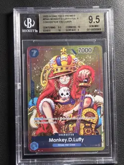 King of Pirates 2022-24 ONE PIECE PROMO DREAMHACK DALLAS #P043 MONKEY.D.LUFFY - Image 1