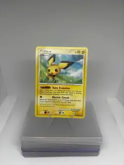Pokemon Pichu TCG Stormfront 2008 Non-Holo Card 45/100 - Image 1