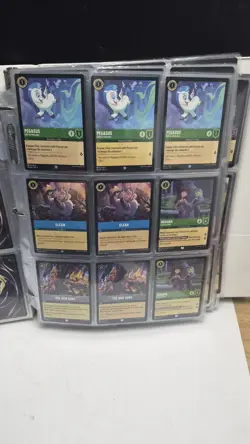 Disney Lorcana Bulk Lot - 1000+ Cards 120 Pages MINT or Better - Image 4