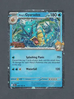 Misty's Gyarados (Prerelease) 049/182 Miscellaneous Cards & Products Holo - Image 1