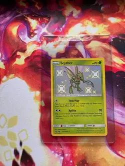 Pokemon Scyther TCG SV1/SV94 Hidden Fates Shiny Vault Holo Card NM/M Condition - Image 1