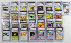 Pokemon Japanese 29 Graded Card Lot Vintage Modern Holo Rare Chansey CGC 10 9 8 - Image 1