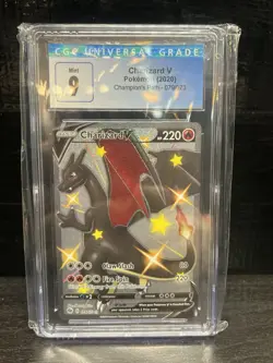 CGC 9 2020 Pokemon Champion’s Path Charizard V Shiny 079/073 Graded TCG Card. - Image 1