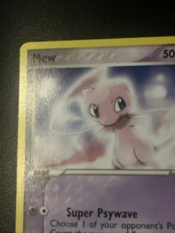 Pokemon TCG Mew Non-Holo Holon Phantoms Ultra Rare Card 111/110 Secret Rare NM - Image 2