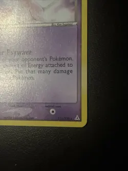Pokemon TCG Mew Non-Holo Holon Phantoms Ultra Rare Card 111/110 Secret Rare NM - Image 4